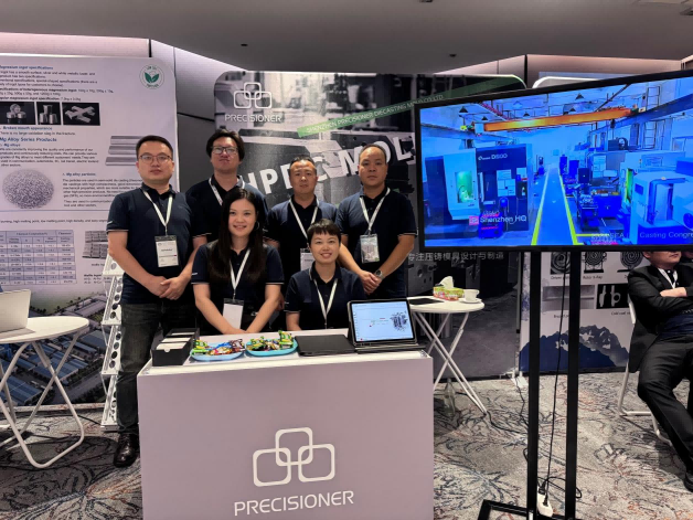 2024年?yáng)|南亞壓鑄盛會(huì)-品成金屬參展團(tuán)隊(duì)充滿活力的身影